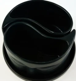 Yin Yang skåle sort/hvid